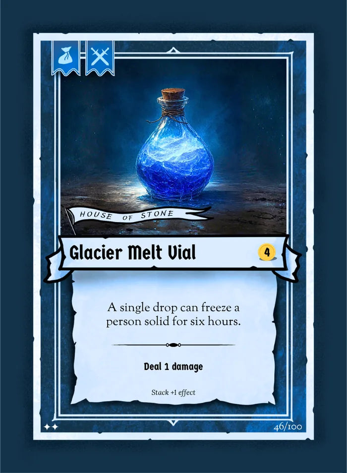Glacier Melt Vial