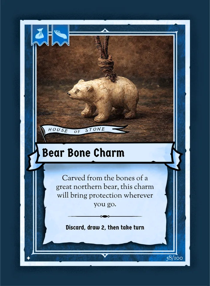 Bear Bone Charm